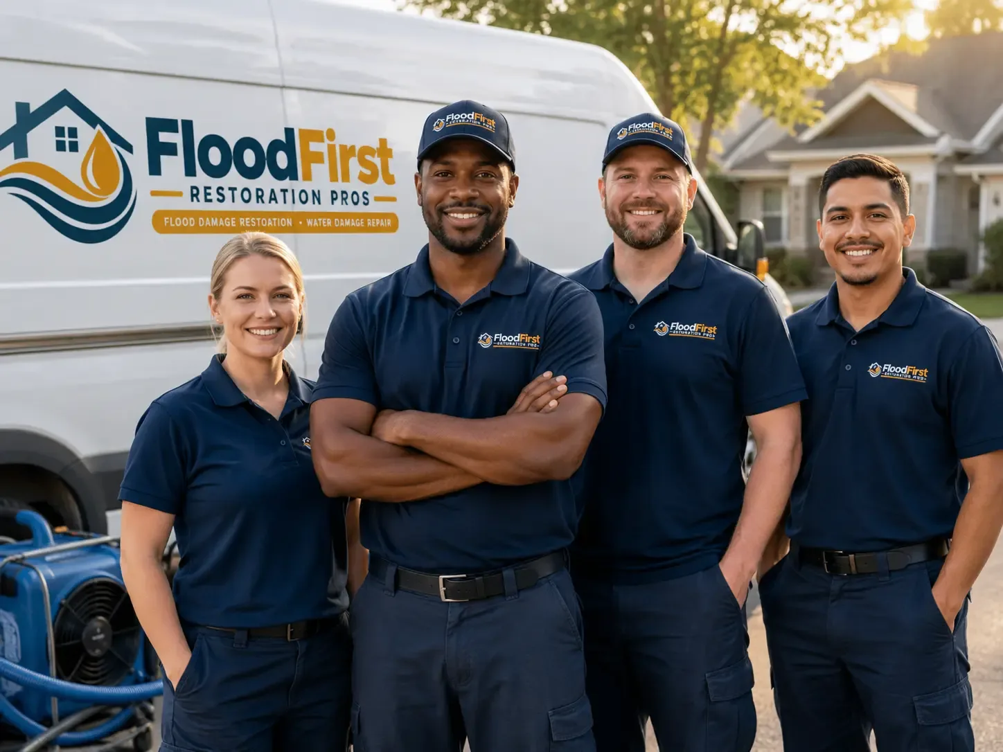 Flood Damage Restoration company in Sharpsburg, GA